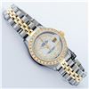 Image 3 : Rolex Ladies 2 Tone Yellow Gold MOP String Diamond Datejust Wristwatch
