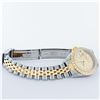 Image 9 : Rolex Ladies 2 Tone Yellow Gold Champagne Diamond Datejust Wriswatch