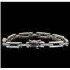 Image 2 : 0.75 ctw Diamond Bracelet - 14KT White Gold