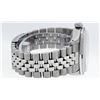 Image 7 : Rolex Mens Stainless Steel Meteorite Diamond And Sapphire Datejust Wristwatch