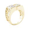 Image 4 : 0.32 ctw Diamond Ring - 14KT Yellow And White Gold