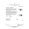 Image 5 : 1.10 ctw Blue Sapphire And Diamond Ring - 18KT White Gold