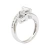 Image 4 : 0.40 ctw Diamond Ring - 14KT White Gold