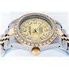 Image 3 : Rolex Ladies 2 Tone Yellow Gold Champagne Diamond Datejust Wriswatch