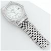 Image 7 : Rolex Mens Stainless Steel Mother Of Pearl Diamond Lugs Datejust Wristwatch