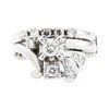 Image 2 : 0.65 ctw Diamond Wedding Ring - 14KT White Gold