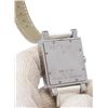 Image 7 : Bvlgari White SQ 29 SLD Stainless Steel Square Ladies Wrist Watch