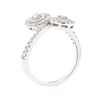 Image 4 : 0.78 ctw Diamond Ring - 14KT White Gold