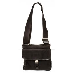 Prada Black Nylon Small Side Bag