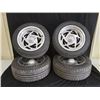 Image 1 : 4 EAGLE ALLOY TIRES WITH RIMS NO RESERVE