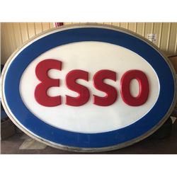 NO RESERVE! LARGE COLLECTIBLE ESSO SIGN