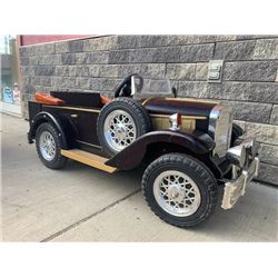 NO RESERVE! HANDBUILT 1940S POWER CONTROL CAR ALL WOOD AND RESERVED