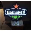 Image 1 : COLLECTIBLE HEINEKEN NEON SIGN NO RESERVE