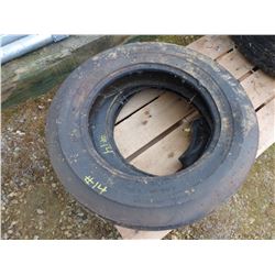 2 - 5.00 X 15 HARROW TRACK TIRES & 1 TUBE