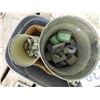Image 3 : BOX & BIN OF NUTS BOLTS, ETC