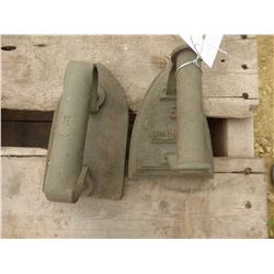 ANTIQUE:  2 IRONS (1 - NO. 5 KILLTOP)