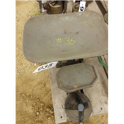 BALANCE SCALE & WEIGHTS