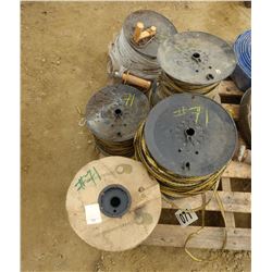 7 SPOOLS ROPE & WOVEN ROPE