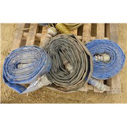 3 BUNDLES BLUE HOSE