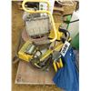 Image 2 : SHOP VAC, 2 WORK LITES, COVERALLS, FUNNELS, PLUMBING SUPPLIES, WIRE, BLOCK HEATER CORD, ETC