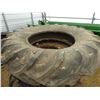 Image 1 : 2 - FIRESTONE 14-28 TIRES & 14.9/13/26 TIRE & RIM