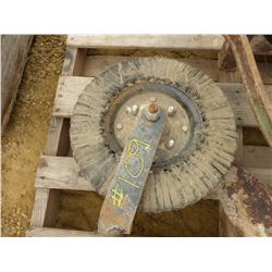 STEEL SAW HORSE, GATE WHEEL, POT