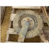 Image 1 : STEEL SAW HORSE, GATE WHEEL, POT