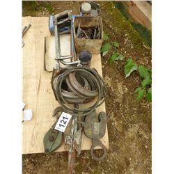 DIGITAL LASER TACHOMETER, SAWS, BELTS, SNATCH BLOCKS, ETC