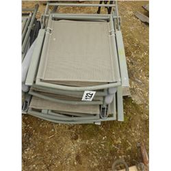 APPROX. 6 FOLDING MESH LAWN CHAIRS
