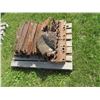 Image 1 : PALLET WITH BRACKETS, TRACTOR PARTS, ETC