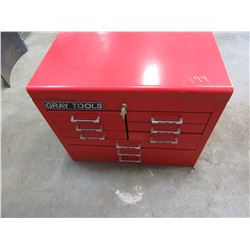 GREY TOOLBOX C/W KEYS