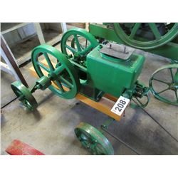 JOHN DEERE H WATERLOO BOY 2 HP/575 RPM STATIONARY ENGINE ON CART