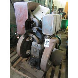 RA LISTER (ENGLAND) SINGLE CYLINDER STATIONARY ENGINE (DIESEL)