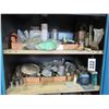Image 1 : CONTENTS OF CABINET (WIRE BRUSHES, COPPER PIPE, GREASE NIPPLES, WASHERS, ETC)