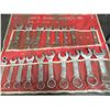 Image 2 : 10 PIECE COMBINATION WRENCHES & 18 PIECES STUBBY WRENCHES