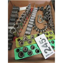 BOX WITH 7 SETS OF SOCKETS
