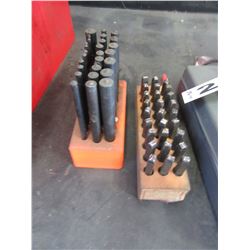 LETTER PUNCHES, GEAR PULLERS, SOLDERING GUN IN CASE