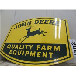 JOHN DEERE METAL SIGN