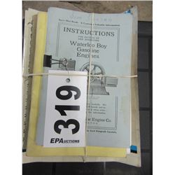 BUNDLE OF 7 WATELOO BOY, TITAN, MERCEES BENZ, FARM GUIDE & FORD 2N/8N MANUALS