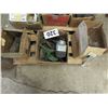 Image 1 : 3 BOXES WITH MOTOR, OSCILLATOR, BRAKE PAD, CARBURATOR, STEEL, ETC