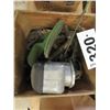 Image 3 : 3 BOXES WITH MOTOR, OSCILLATOR, BRAKE PAD, CARBURATOR, STEEL, ETC