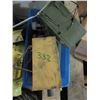 Image 2 : 3 BOXES WITH RAT TRAPS, PAINTING SUPPLIES, JD O-RINGS, BELTS, PLANE, MOTOR, STOCK TANK HEATER, ETC
