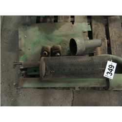 PILE OF JD METAL, TRACTOR STACKS, BRACKETS, ETC