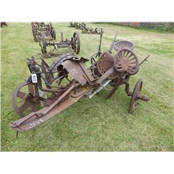 IH SINGLE HORSE DISC PLOW, TRACTOR SEATS, PARTS, ETC