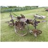 Image 2 : IH SINGLE HORSE DISC PLOW, TRACTOR SEATS, PARTS, ETC