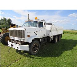 1990 GMC 7000 DIESEL GRAVEL TRUCK (CONSIGNED - PHONE 780-910-7952 DERWALL)