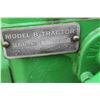 Image 5 : JOHN DEERE B UNSTYLED TRACTOR (RUNNING)