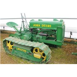 1943 JOHN DEERE LINDEMAN MODEL BO ORCHARD CRAWLER