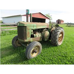 JOHN DEERE A STYLED TRACTOR