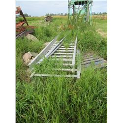 3 PIECES ALUMINUM SCAFFOLD DECKING